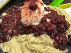 抹茶蜜豆冰-MOMO冰品·生巧汤圆(红桥店)