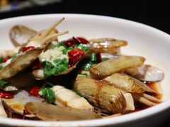 葱油蛏子-健眺小海鲜(临海后山店)