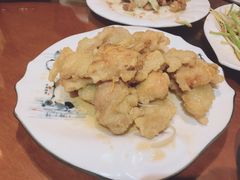 -东来菜馆•手抓海鲜家常菜•海鲜锅贴(鸽子窝店)