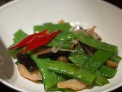 云南鸡枞菌小炒鲜虾滑-觅唐MITONG(鸟巢店)
