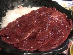 刺身级大刀鲜牛肝-盡膳口福·百年汤方火锅(科华北路店)