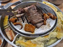 刀削五花肉-姜虎东白丁烤肉(虹桥天地店)