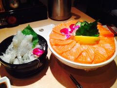 三文鱼刺身-万岁寿司(万国店)