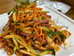 拌虫草花-二红烧烤排骨串(麦岛店)