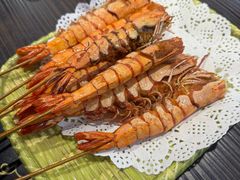 串烧九节虾-东江海鲜大排档·潮汕菜·砂锅粥