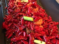 金沙川椒辣子鸡-上海小南国(正大店)