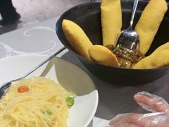 茄子锅贴-洪福龙虾