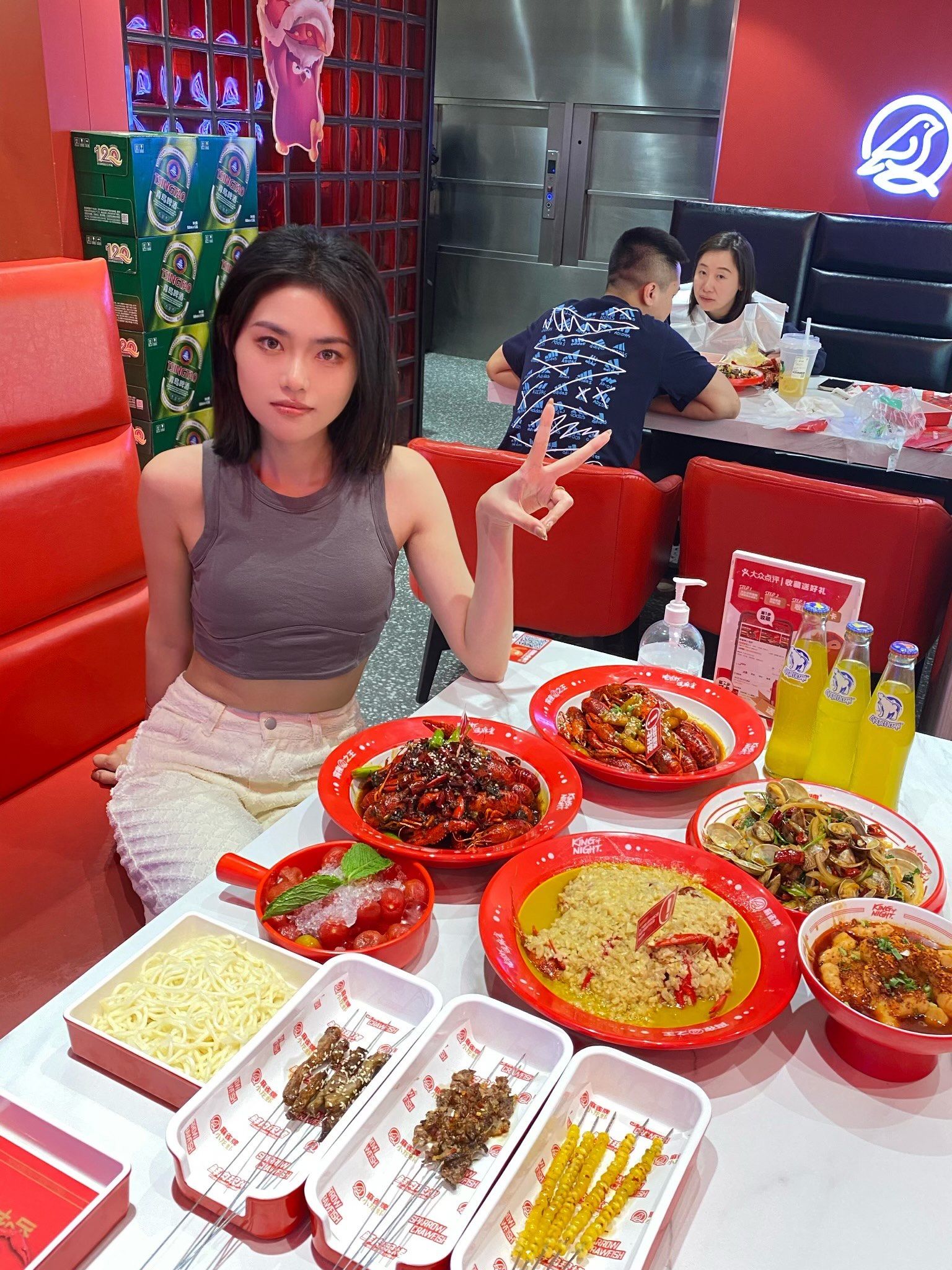 长春的夏天!一定要有麻雀牌小龙虾!