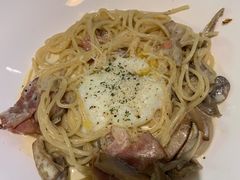 培根蛋汁意面-TAMATI(巴黎贝甜韩式西餐厅店)