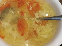 鸡蛋西红柿汤-清真永恒华威肉饼(潘家园店)