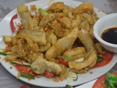 椒盐九肚鱼-凤城康记饭店