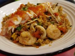 巨WU霸蟹棒海鲜炒饭-伯顿西餐厅(厚街香榭丽店)