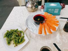 三文鱼刺身-沈家门小海鲜