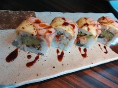 炙烤三文鱼芝士握饭-山葵家·创意料理(EFC欧美广场店)