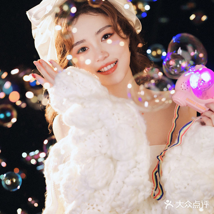 打卡最新泡泡机拍照方式