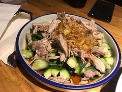 黄瓜拆骨肉-吕氏疙瘩汤·私家菜馆(慈云寺店)