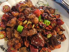 山城辣子鸡-美膳居川菜馆油焖大虾烧烤(卓刀泉店)