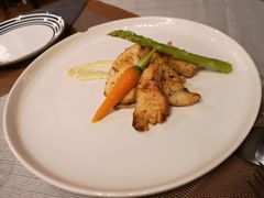 煎阿拉斯加蒜香狭鳕鱼-礼途酒店·餐吧