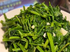 空心菜-芦茨金富饭庄·25年老字号·专做稻草鸡