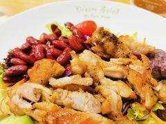 紫薯鸡扒沙拉配熊本风味酱-Dreamsalad梦想轻厨(健康轻食·减脂沙拉·意面·祖庙店)