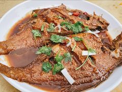 焖偏口鱼-禄源饭店