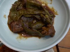 排骨炖油豆角-一轩饺子馆(丽都店)