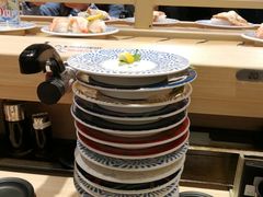 餐具摆设-大起水产回转寿司(道顿堀店)