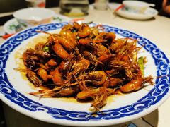 杭州老头儿油爆虾河虾-老头儿油爆虾·三潭印月