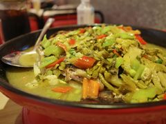 酸菜清江鱼-令狐冲烤鱼·烧菜馆(达明店)