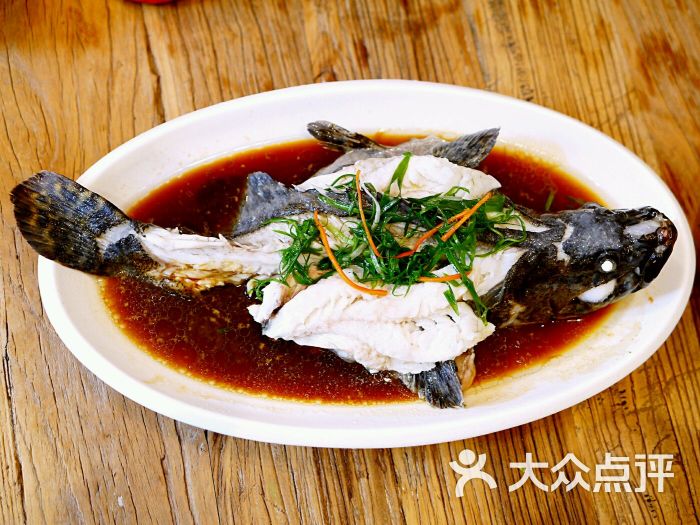 小酌海鲜本港菜(音乐厅总店)清蒸石斑鱼图片 - 第4420张