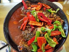 地锅大鱼头-华顺土菜馆(洪岗路店)