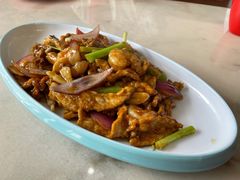 香葱爆三样-天天初二·天津传统捞面·天津特色菜(凌奥总店)