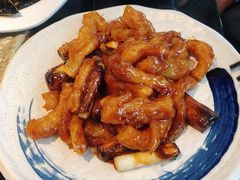 济南梅飞酒家葱烧蹄筋-梅飞酒家(名辉豪庭店)