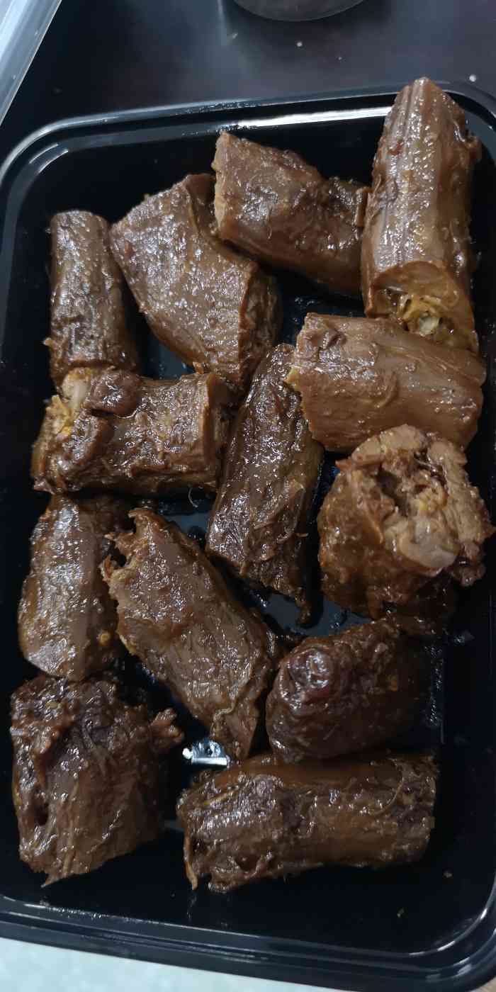 春江鸭(海德店)-"下午点的外卖.小伙伴喜欢鸭肠,觉得鸭肠煎.