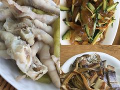 泡椒凤爪，凉拌黄瓜海蜇，鱼干拼盘-008海鲜排档(朱家尖2号店)