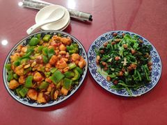 辣子鸡丁-北大地皖峰饭馆