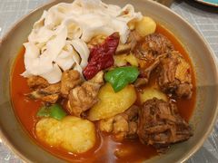 大盘鸡份送皮带面-东方亚克西餐厅(西康路店)
