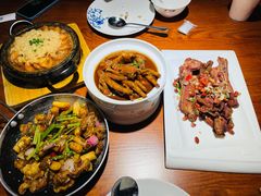 石板蒜蓉虾-小菜园新徽菜(芜湖万达店)
