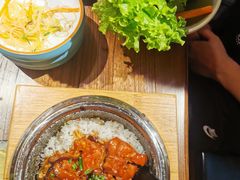 -明洞阿姨·韩式酱蟹烤肉·创意料理(三元桥店)