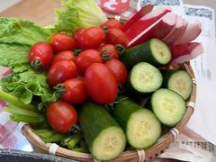 有机蔬菜大丰收-王村姑老土炕莜面村(桥东店)