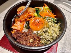居酒屋的石锅拌饭-乾杯烧肉居酒屋(中洲湾店)
