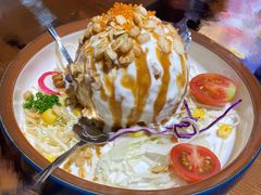 炸温泉蛋土豆泥沙律-仙隐小鹿料理食堂(沙市人信汇店)