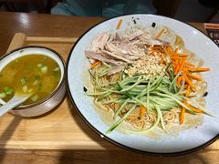 鸡丝葱油拌面-王春春鸡汤饭(成都城西优品道店)