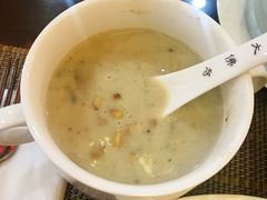 松茸汤-大佛寺高级素食自助餐厅