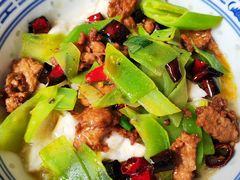 莲菜炒肉煮馍-老西安韩记三鲜煮馍(四府街店)