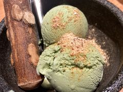 石烧抹茶冰淇淋-烧肉达人•炭火烧肉(新天地店)