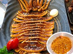 现烤整只大鱿鱼-小川洋风料理(汉街店)