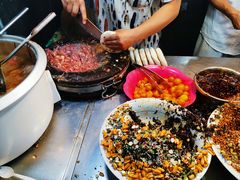 -清真马乐贝腊牛肉蛋黄菜夹馍(马蓉洒金桥店)