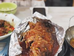 铁板鲈鱼-英子家庭菜馆(系马桩店)