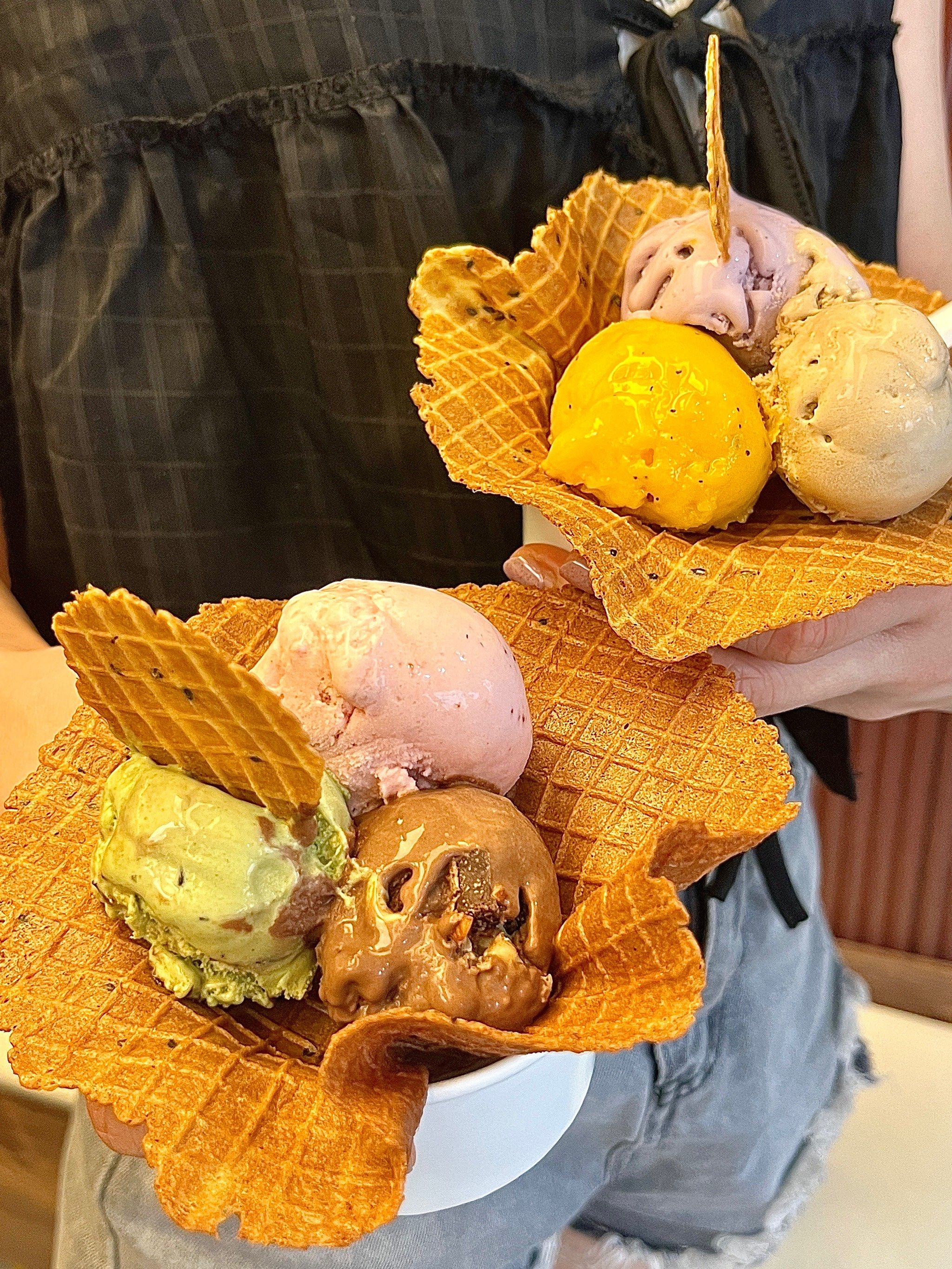 超正的意式冰淇淋!好治愈